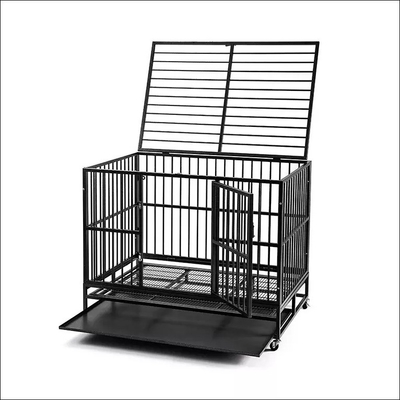 黒 38 インチ 重用ペットケージ 大型・中型犬 スタイリッシュなデザイン