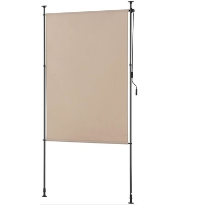 粉末で覆われた 200x270cm 垂直 オーヤング バランコニーガーデン用 防水灰色布