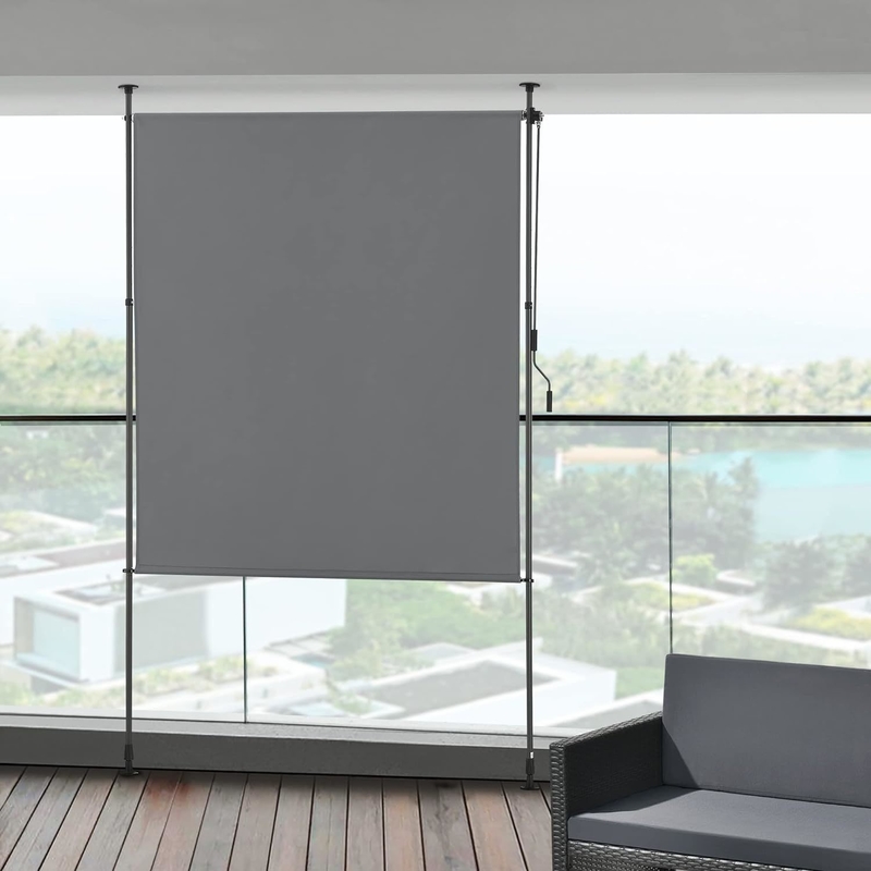 屋外 120 x 270cm ポリエステルセール 伸縮可能 透明な垂直 カーネル
